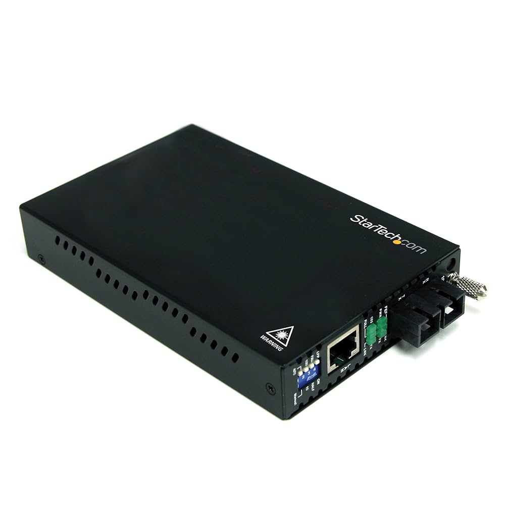 Amazon.co.jp: StarTech.com イーサネット光メディアコンバータ